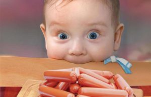 Сосиски для детского питания
